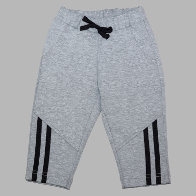 Брюки Дабл с лампасами Чуди Кидс 427125Ц2-2 серый 01